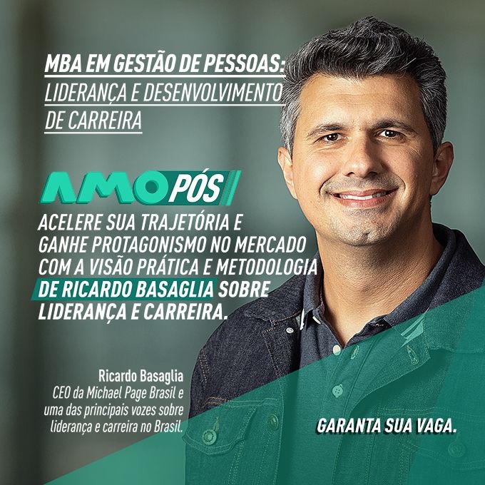 Banner de divulgação do curso MBA em Gestão de Pessoas: Liderança e Desenvolvimento de Carreira
